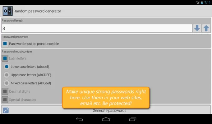 Secure Vault Lite android App screenshot 0